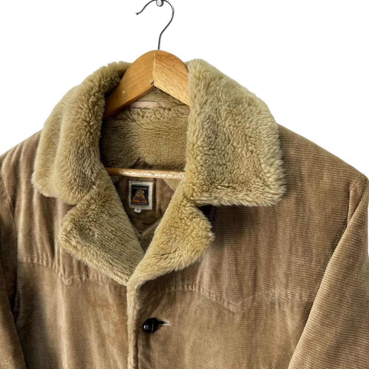 The Real McCoy's 🌟VINTAGE McCOY CASUAL WEAR CORDUROY COMPANION JACKET Size US M / EU 48-50 / 2 - 6 Thumbnail