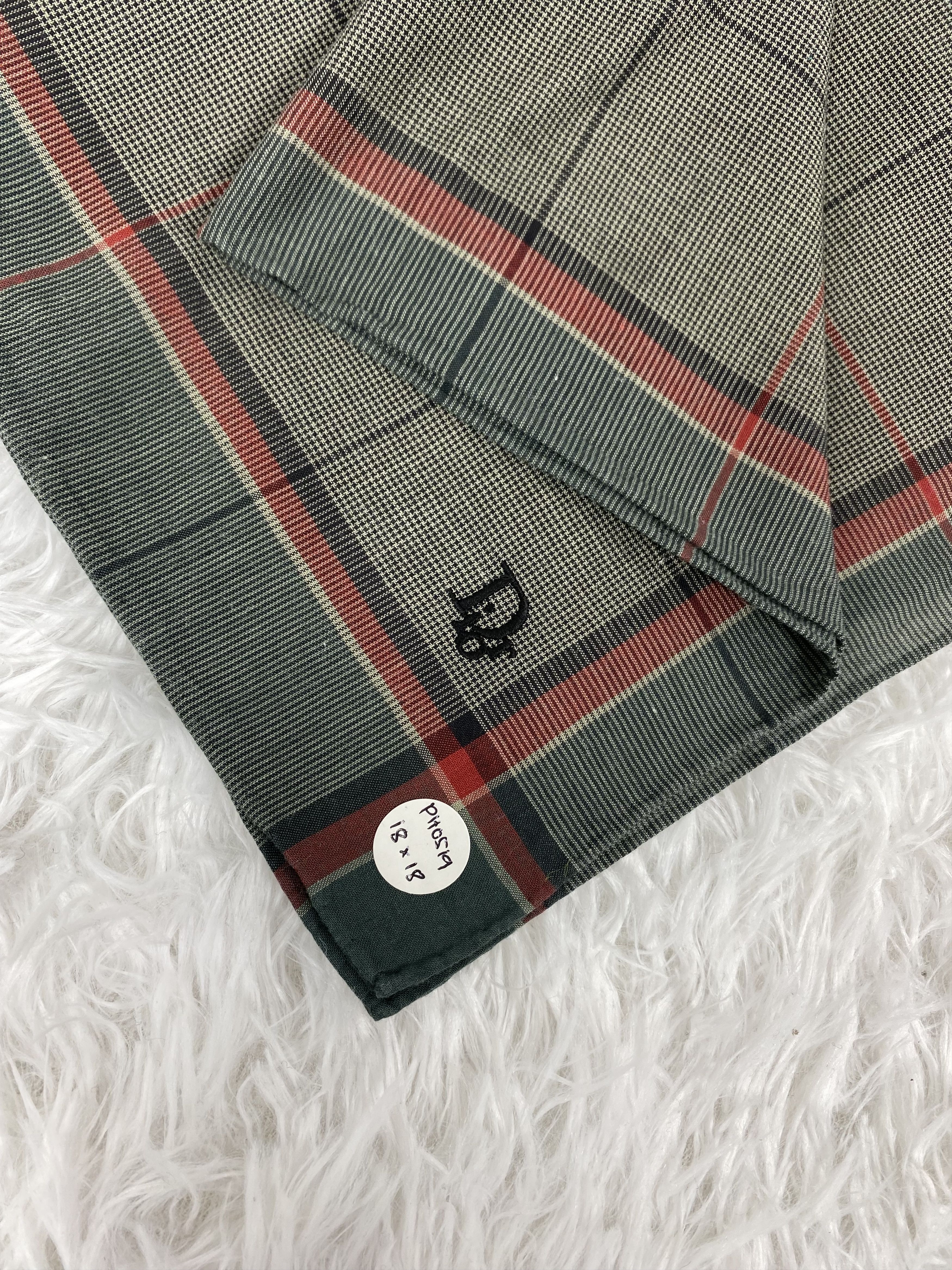 Vintage Vintage Christian Dior Handkerchief Neckerchief PH0519 Size ONE SIZE - 2 Thumbnail