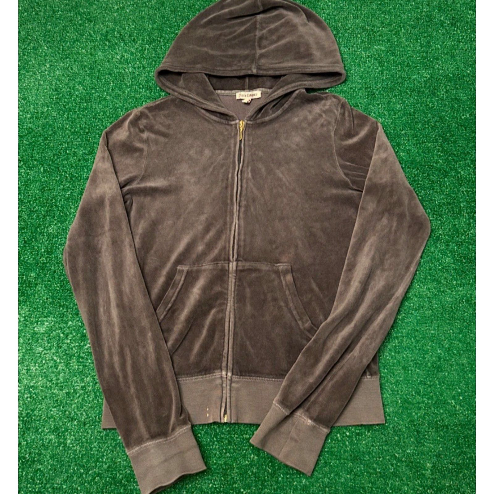Juicy Couture VINTAGE Juicy Couture Hoodie Womens M Full Zip 2000s Y2K Classic Size M / US 6-8 / IT 42-44 - 5 Thumbnail