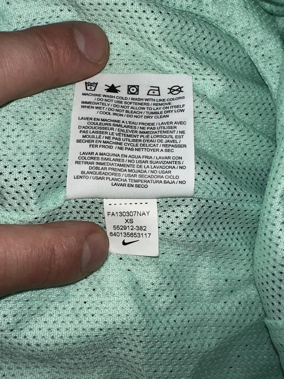 Nike Nike Women’s Flat Front Elastic Waist Dri-Fit Mesh Running Shorts Size 26" / US 2 / IT 38 - 6 Thumbnail