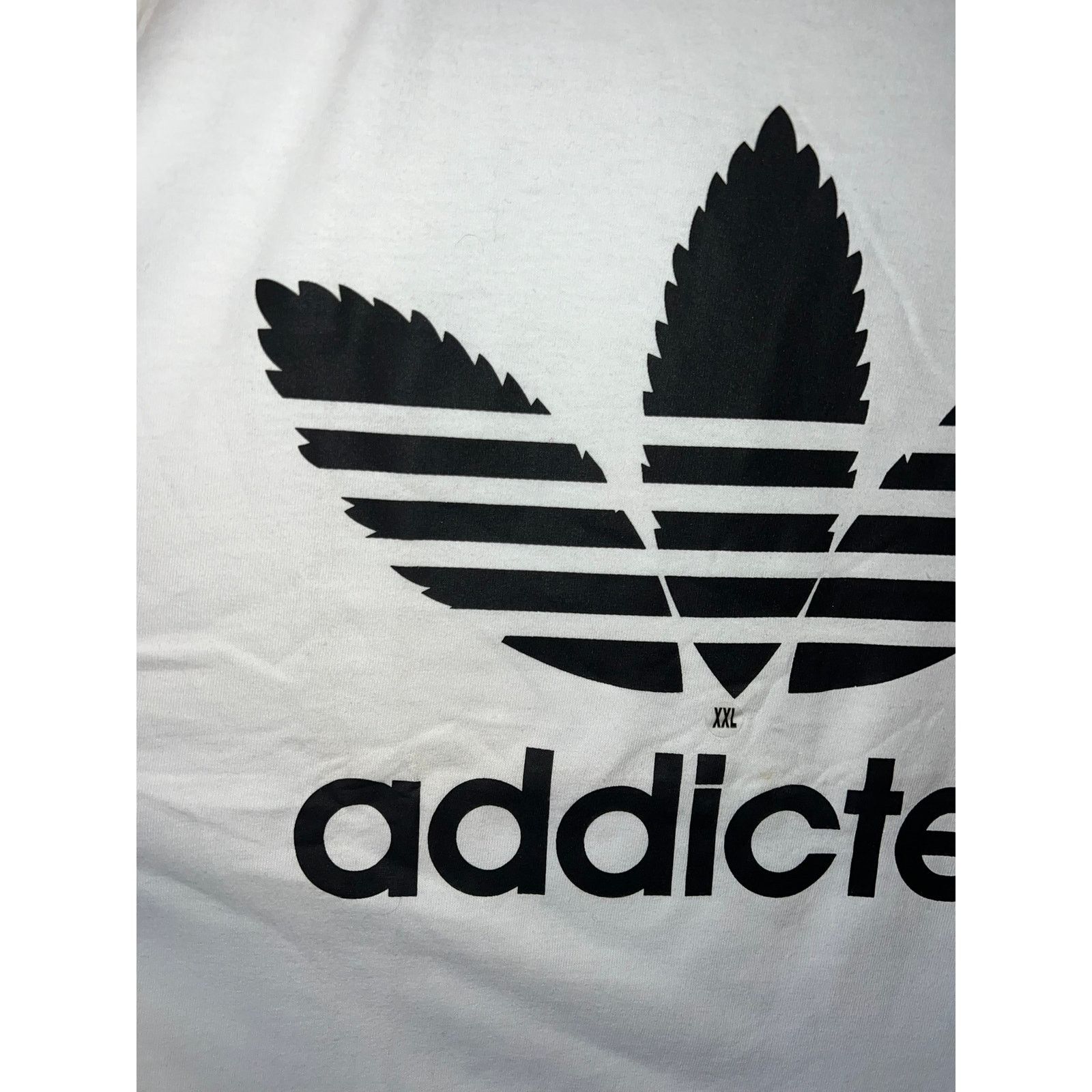 Gildan Y2K Addicted Adidas Weed Marijuana Smoke Shirt 2000s Medium Size US XXL / EU 58 / 5 - 3 Thumbnail