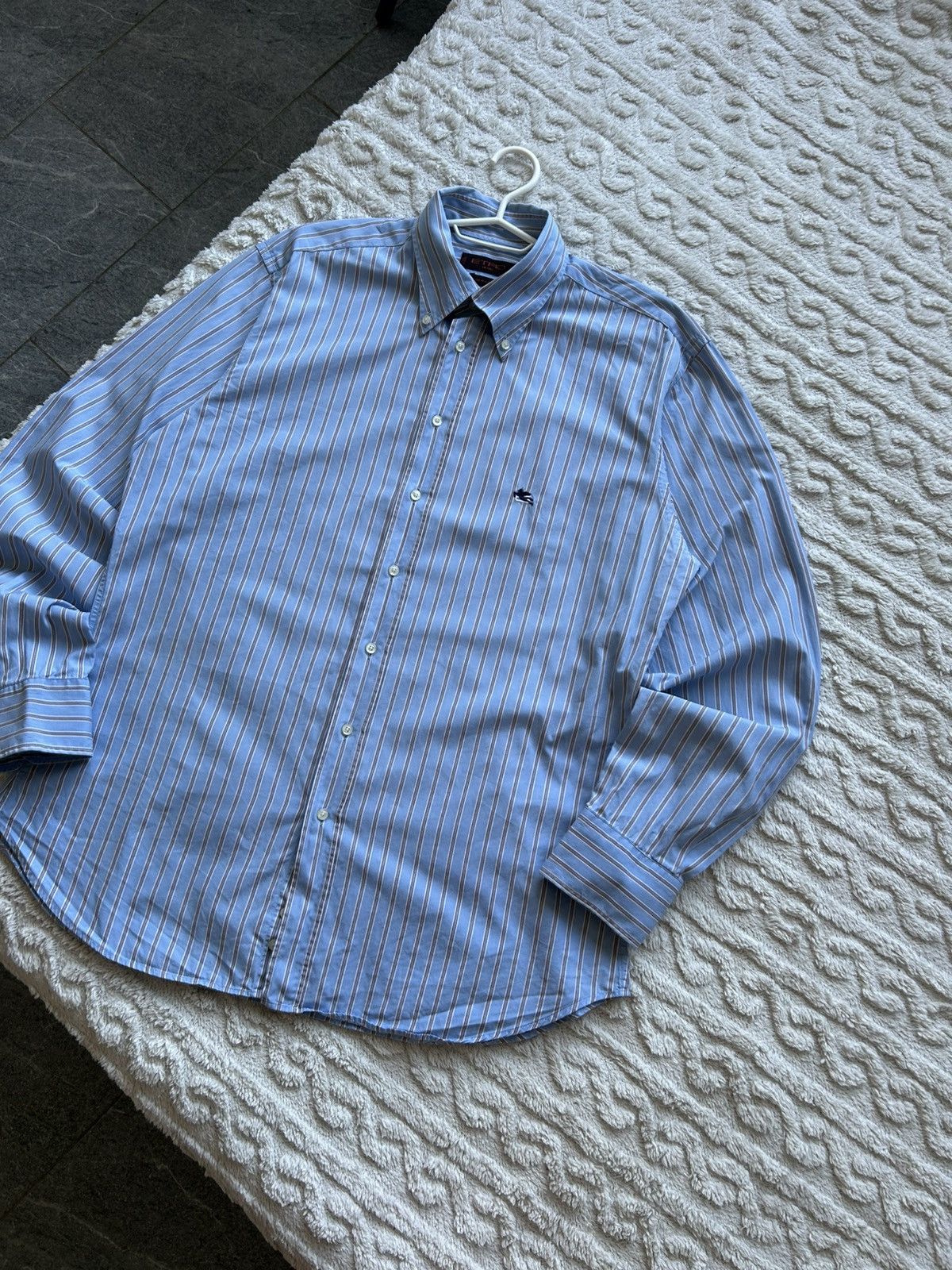 Etro Shirt Etro vintage small logo Size US S / EU 44-46 / 1 - 6 Thumbnail
