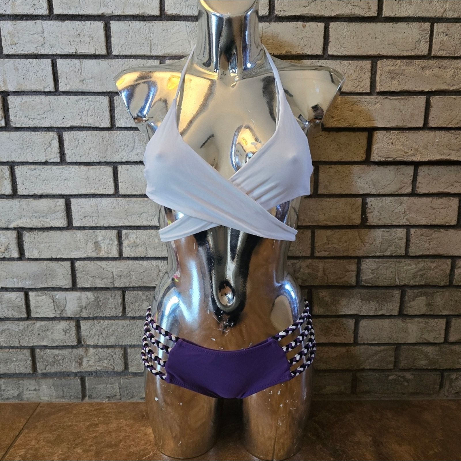 Other White Purple | FYS | CoralCoast×Kingston Bikini Set Size ONE SIZE - 1 Thumbnail