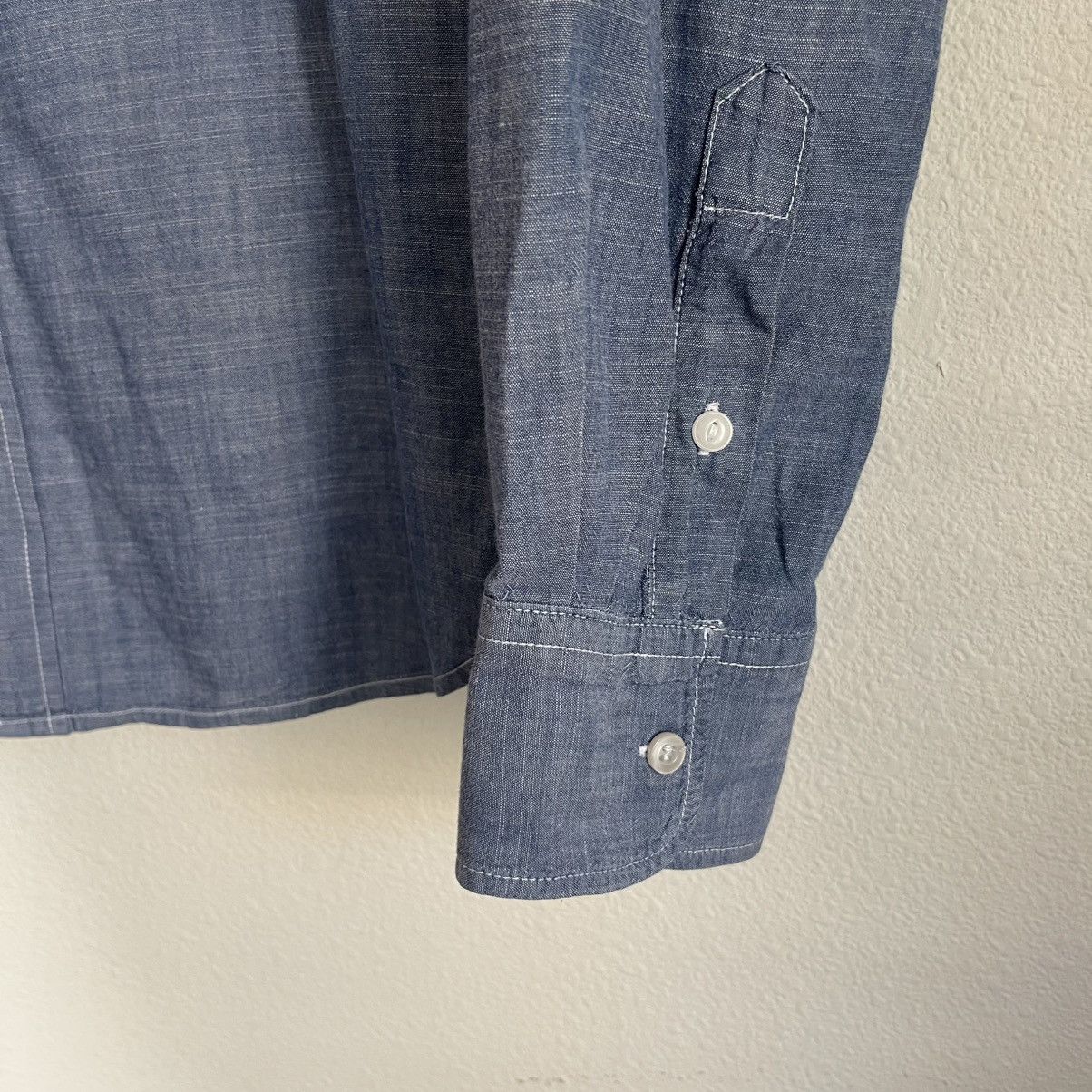 Save Khaki United SKU Save Khaki United Heather Button Down Long Sleeve Shirt Size US L / EU 52-54 / 3 - 3 Thumbnail