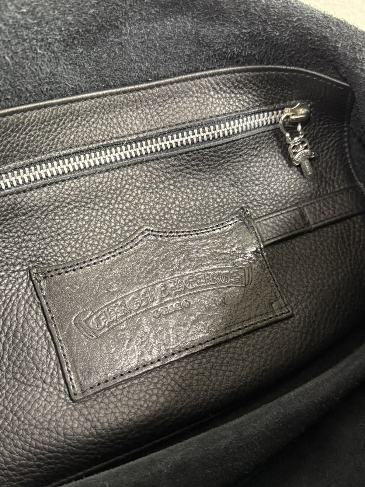 Chrome Hearts Leather Messenger Bag Size ONE SIZE - 9 Thumbnail