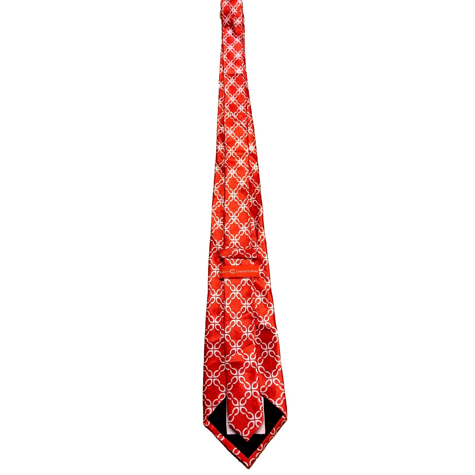 The Unbranded Brand Kahn's Limited Edition Happy Fathers Day Men's Tie Geometric Size ONE SIZE - 3 Thumbnail