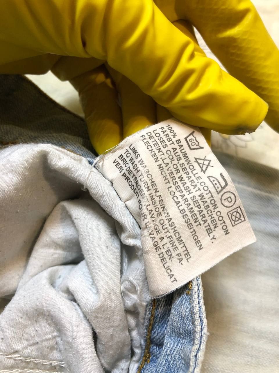 Mustang Vintage 70s Mustang Denim Jeans: High Waisted Distressed Size US 32 / EU 48 - 18 Thumbnail