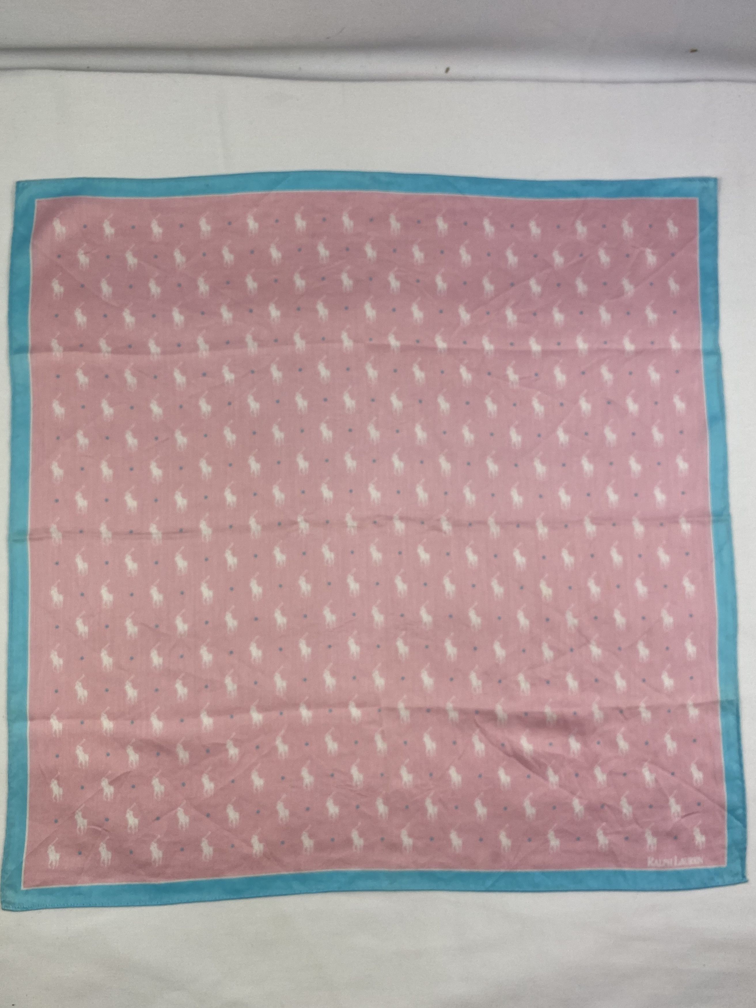 Polo Ralph Lauren × Ralph Lauren × Vintage Polo Ralph Lauren Handkerchief / Bandana / Neckerchief Size ONE SIZE - 3 Thumbnail
