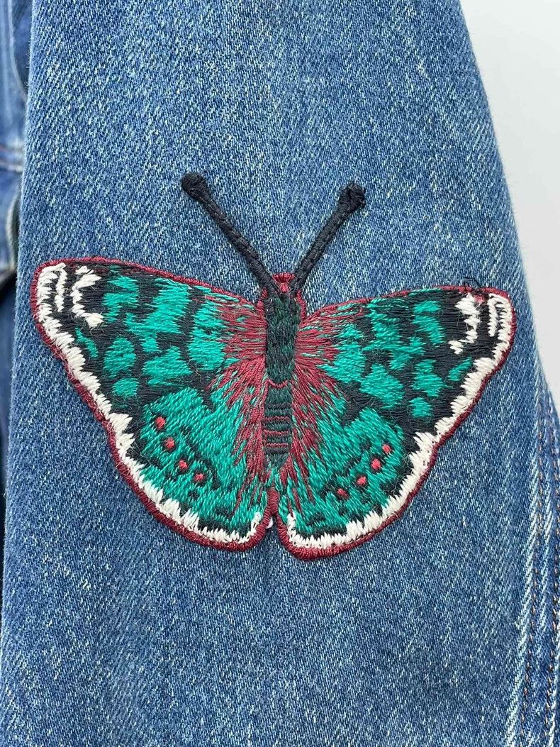 Gucci Gucci Tiger head embroidered thickened denim jacket 2501-Ne Size US S / EU 44-46 / 1 - 6 Thumbnail