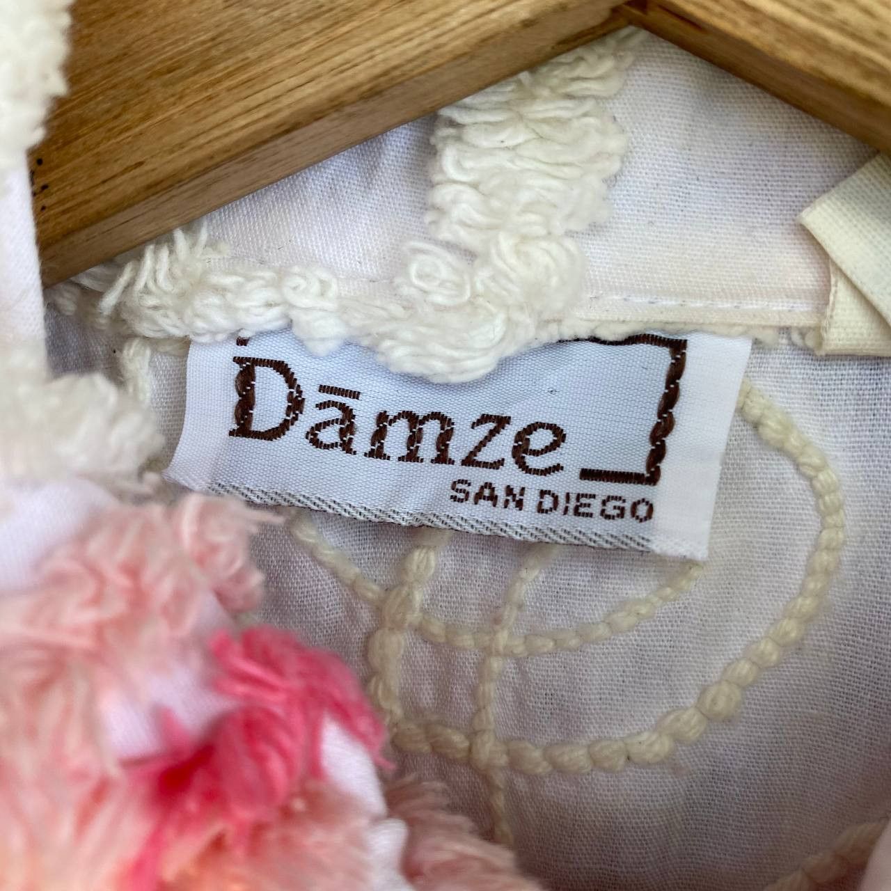 Vintage Vintage Damze San Diego Early Canyon Chenille Zipper Jacket Size US M / EU 48-50 / 2 - 3 Thumbnail