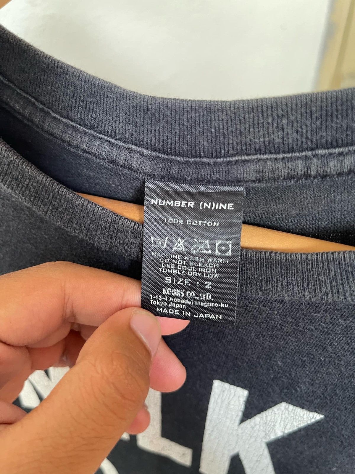 Japanese Brand × Number (N)ine Number Nine Milk Cookies T Shirt Size US M / EU 48-50 / 2 - 2 Thumbnail