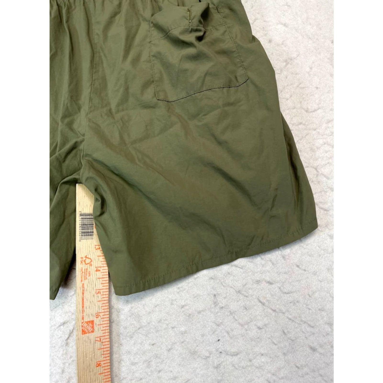 Vintage US Army Training Shorts Lined Elastic Waist Green XL Unisex Adults Athletic Activewear Shorts Mens Womens Boys Girls Size US 36 / EU 52 - 6 Thumbnail