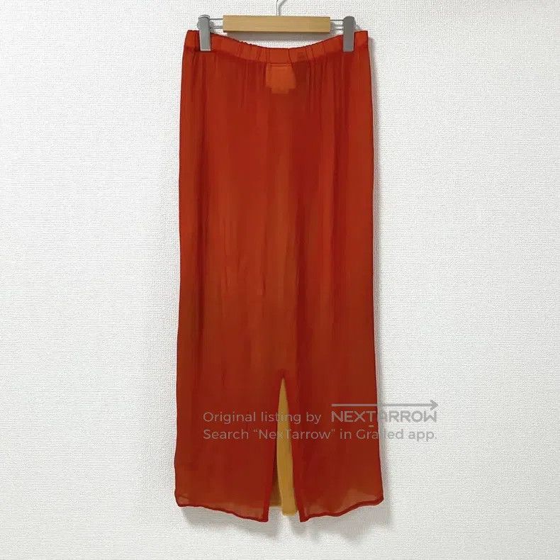 Other Comme Des Garcons size one-size-fits-all Orange Red Transp Size 23" - 2 Thumbnail