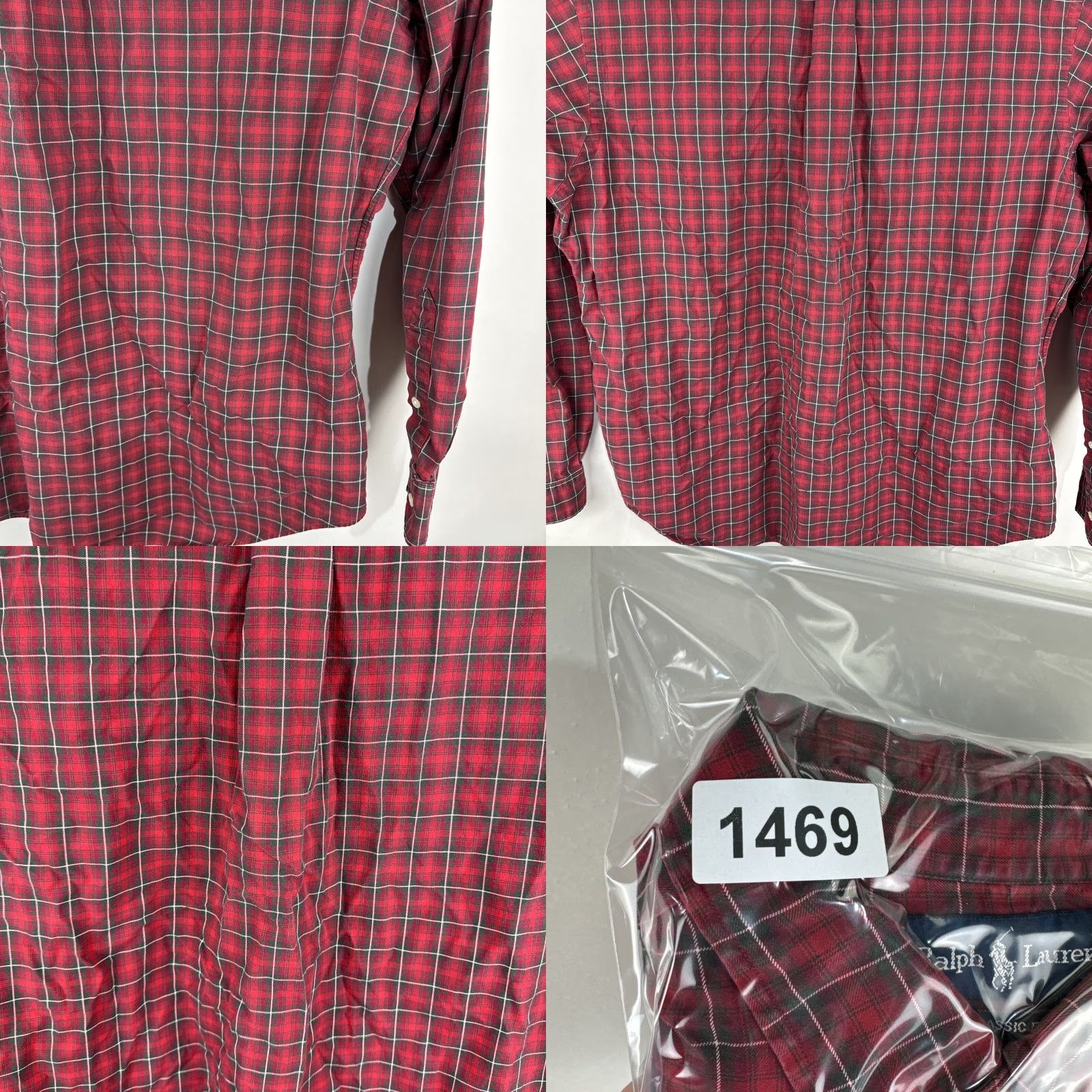 Polo Ralph Lauren Vintage Polo Ralph Lauren Mens Classic Fit Shirt XL Plaid Long Sleeve Button Red Size US XL / EU 56 / 4 - 10 Thumbnail