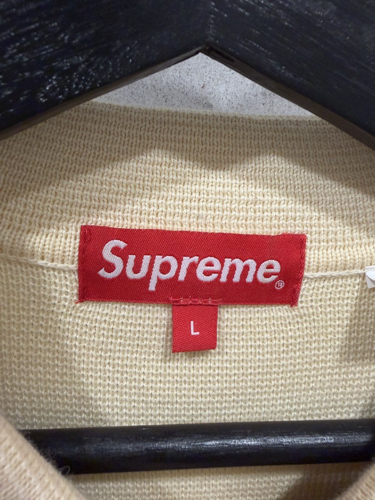 Supreme Supreme Gradient Stripe Zip Up Cardigan (SS22) Size US L / EU 52-54 / 3 - 4 Thumbnail