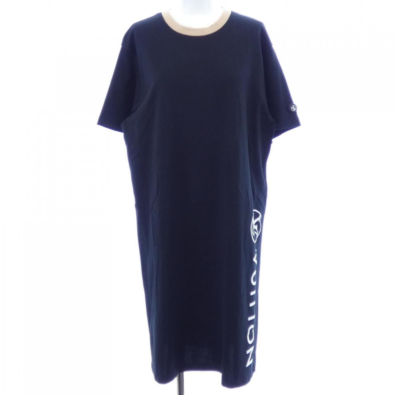 Louis Vuitton Louis Vuitton Louis Vuitton Knit Dress Textile Dresses FLDR42UOL DUTY FREE for USA Size ONE SIZE - 1 Thumbnail