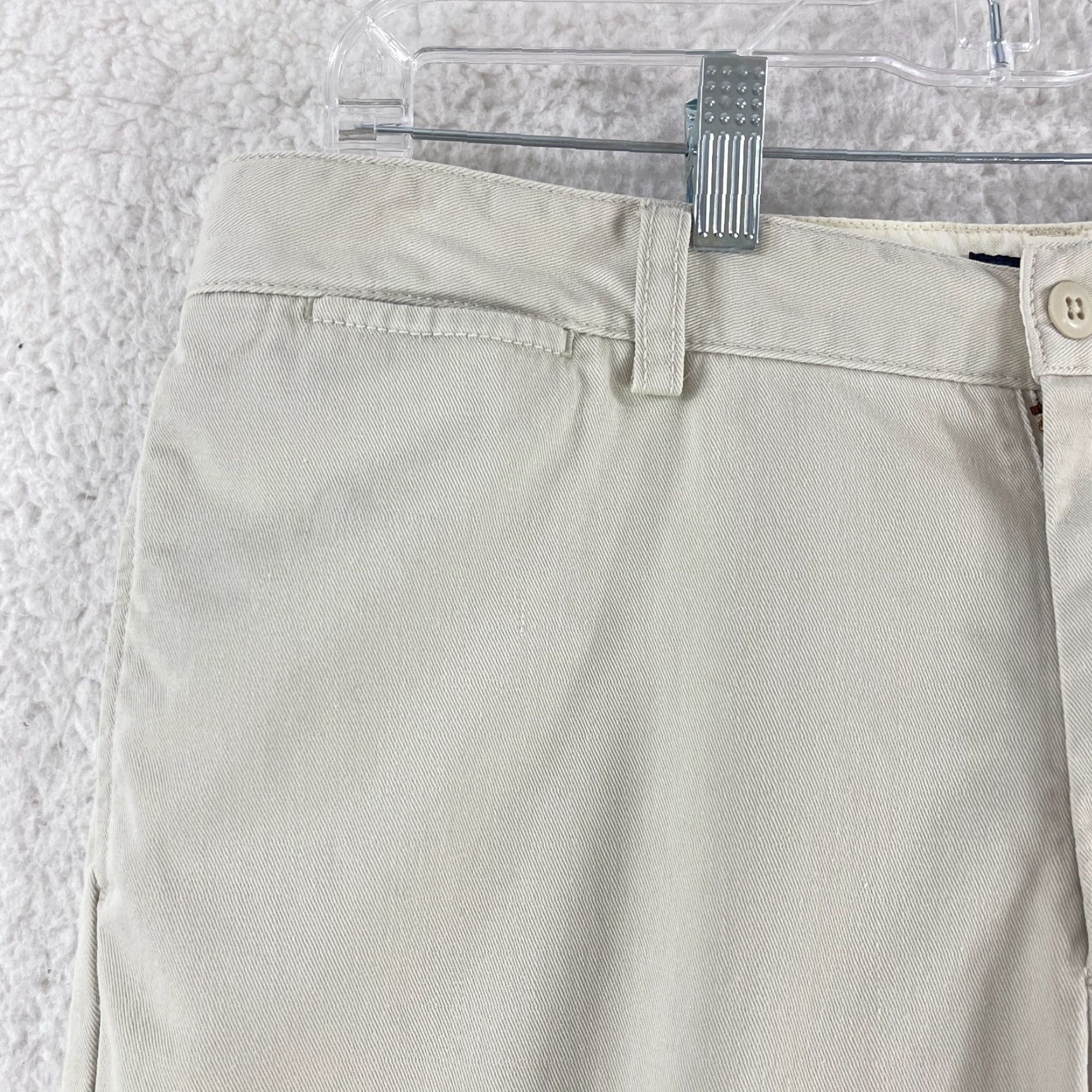 Ralph Lauren Ralph Lauren Pants Womens Size 12 Beige Straight Leg Cropped Mid-Rise Casual Size 34" / US 12 / IT 48 - 4 Thumbnail