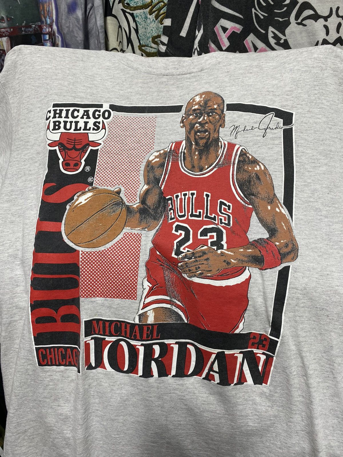 Jordan Brand 90’s Vintage Michael Jordan Bulls Tee Shirt Large Size US L / EU 52-54 / 3 - 4 Thumbnail