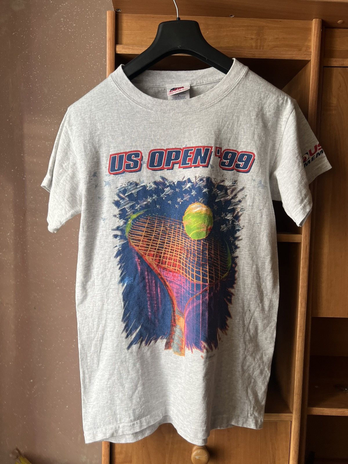 Band Tees US open 1999 USTA TENNIS RAFAEL NADALL Size US S / EU 44-46 / 1 - 1 Thumbnail
