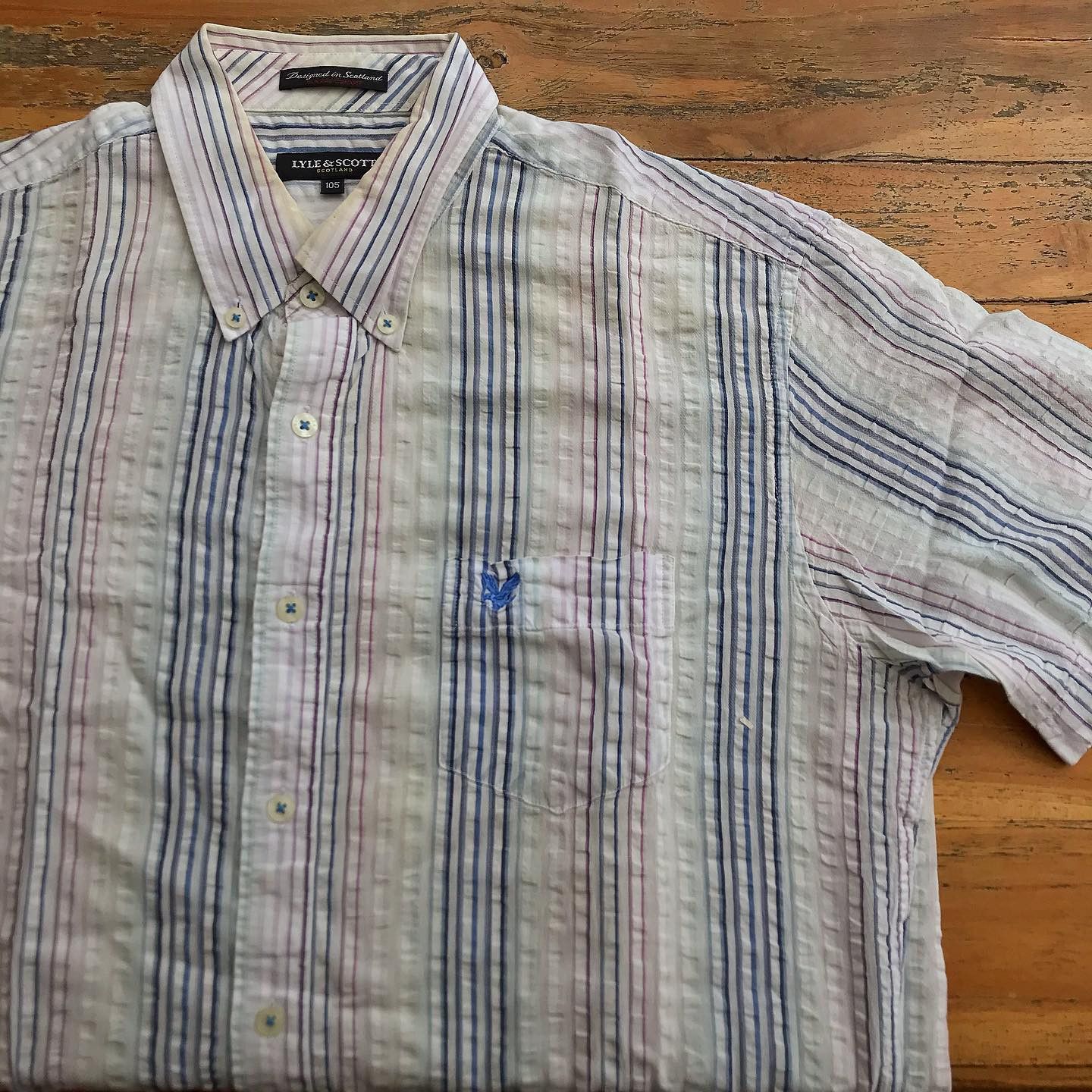 Lyle & Scott Lyle and scott Short sleeve shirt Design in Scottland Size US M / EU 48-50 / 2 - 1 Thumbnail