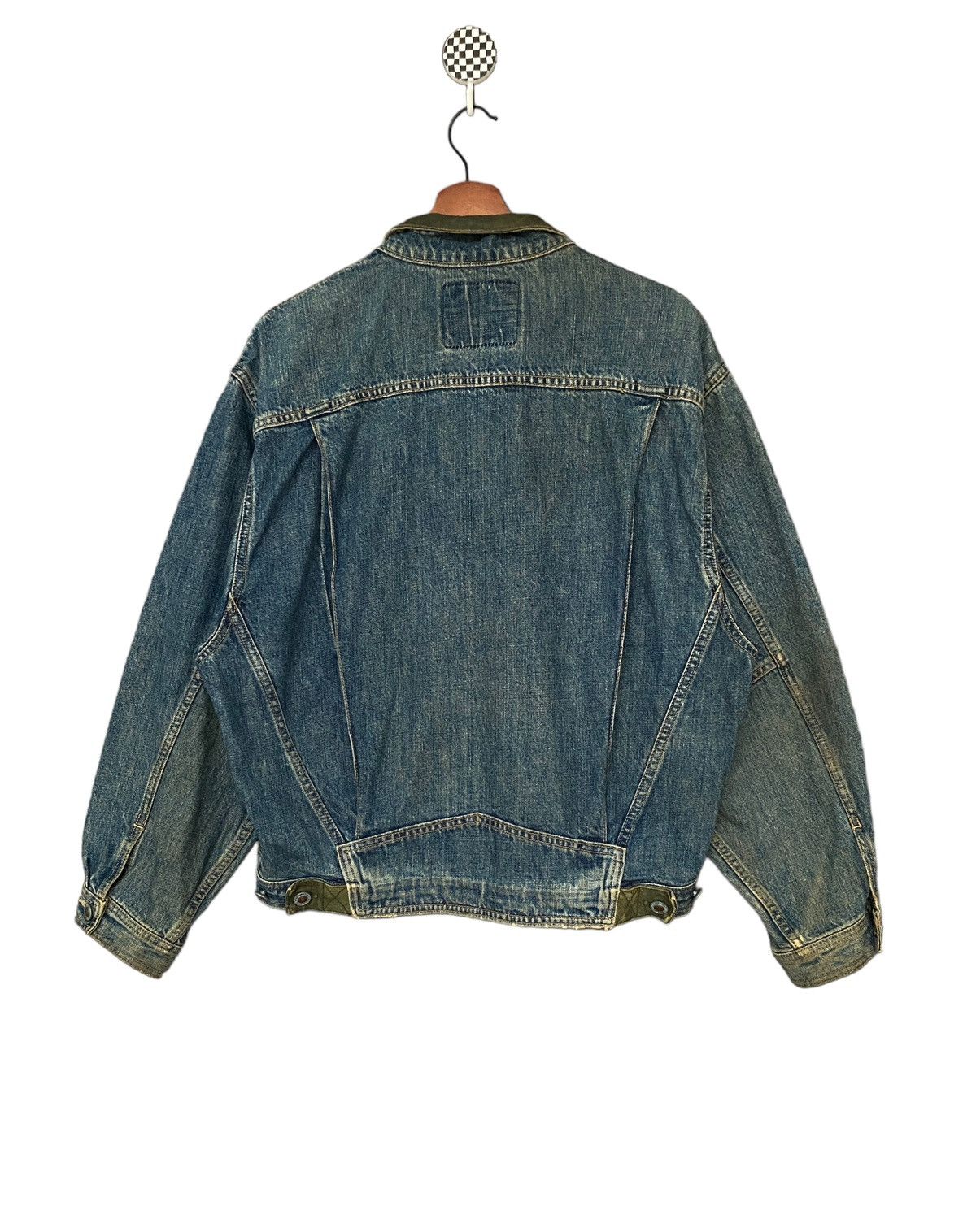 Edwin Vintage Brand Edwin Denim Trucker Jacket 1990s Size US M / EU 48-50 / 2 - 2 Thumbnail