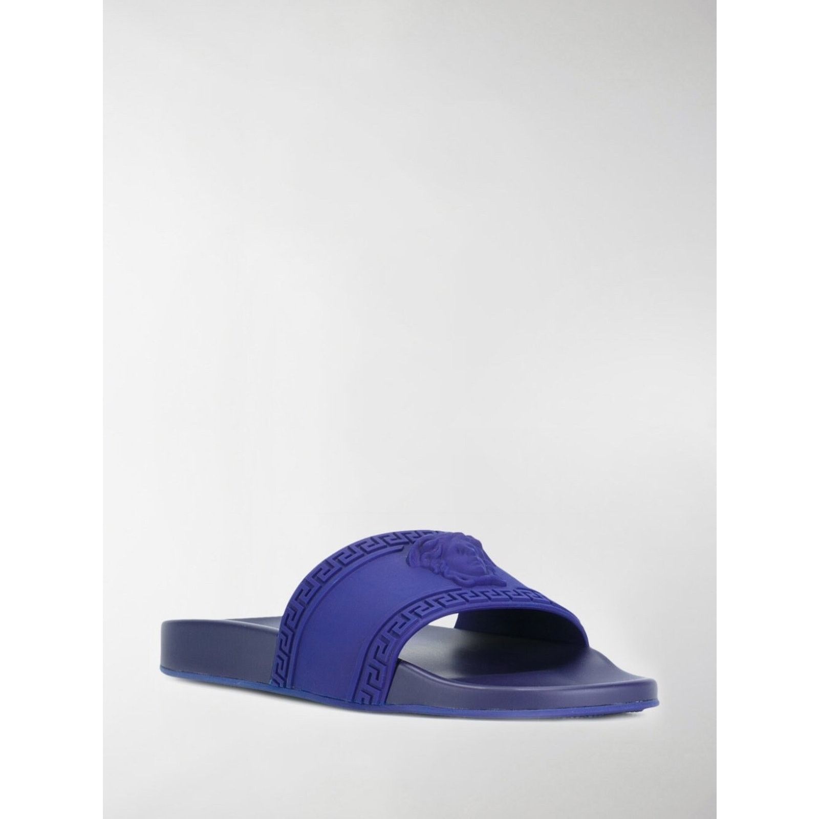Versace Versace Medusa Palazzo Blue Pool Sandal Flip Flop Flat 42 9 Size US 9 / EU 42 - 3 Thumbnail
