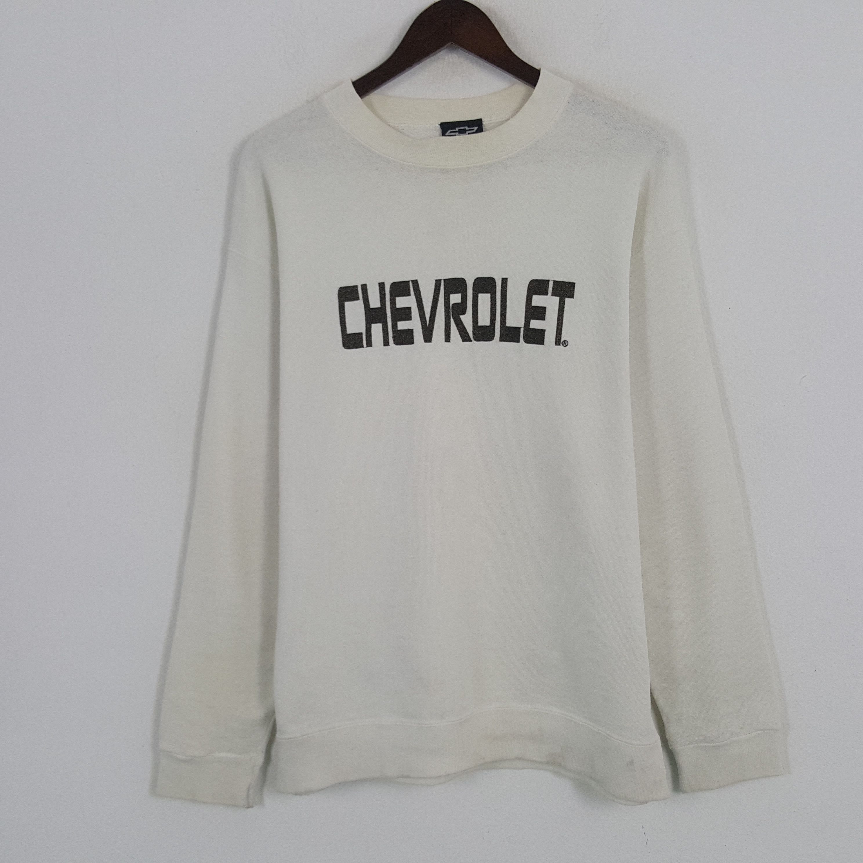 Vintage Vintage Chevrolet Racing Sweatshirt Size US M / EU 48-50 / 2 - 1 Thumbnail