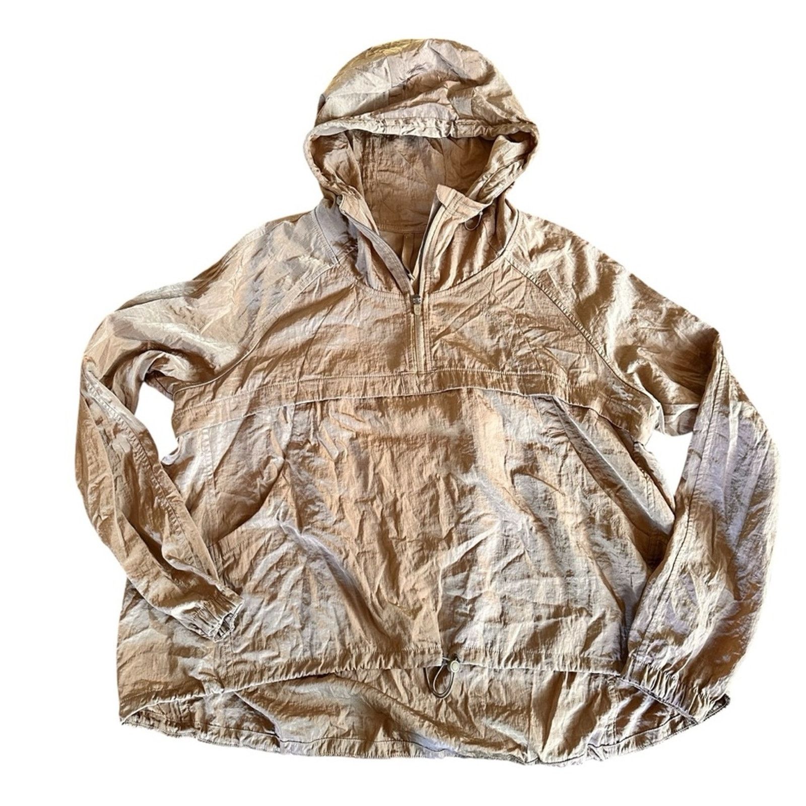 Lululemon Lululemon Seek Vistas 1/2 Zip Jacket – Frontier (Tan) Size L / US 10 / IT 46 - 6 Thumbnail