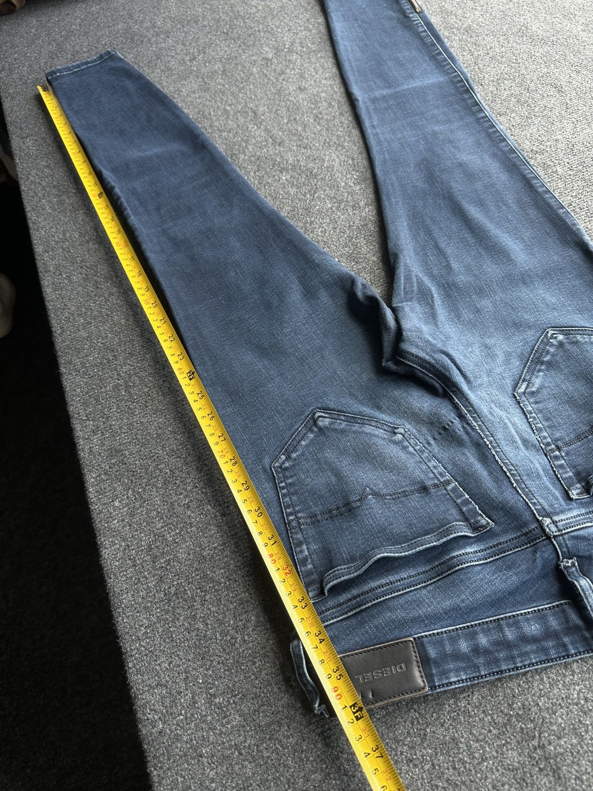 Diesel 🚨 DIESEL IFSIXWASNINE JEANS DENIM RARE Y2K FIT GOTHIC PUNK Size 29" - 19 Thumbnail
