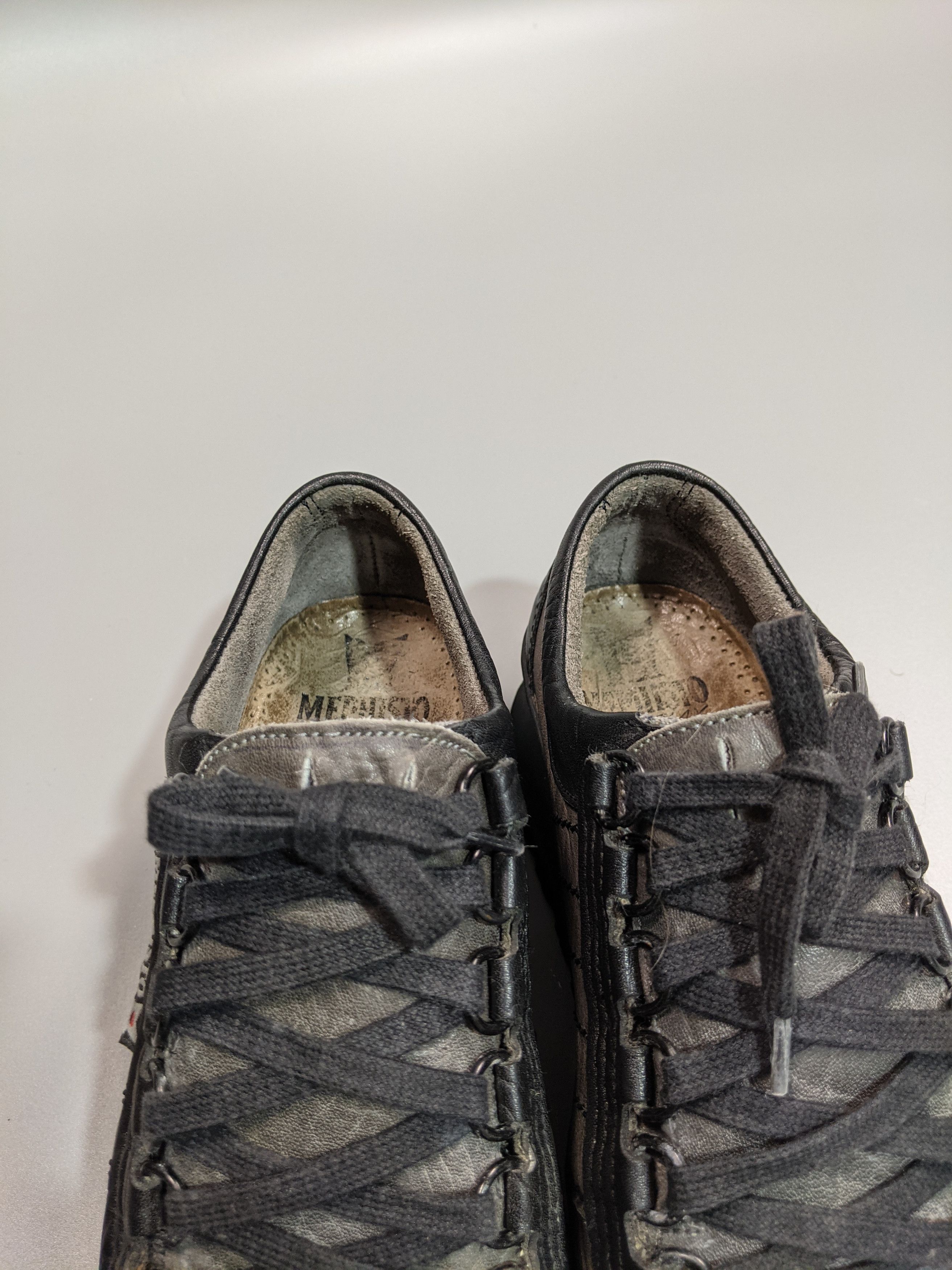 Mephisto × Vintage MEPHISTO Vintage Women's Leather Dark Gray Sneakers/Boots Size US 6.5 / IT 36.5 - 7 Thumbnail