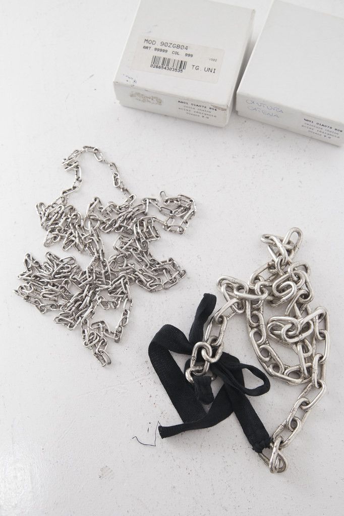 Maison Margiela AW01 silver harness & belt Size ONE SIZE - 9 Thumbnail