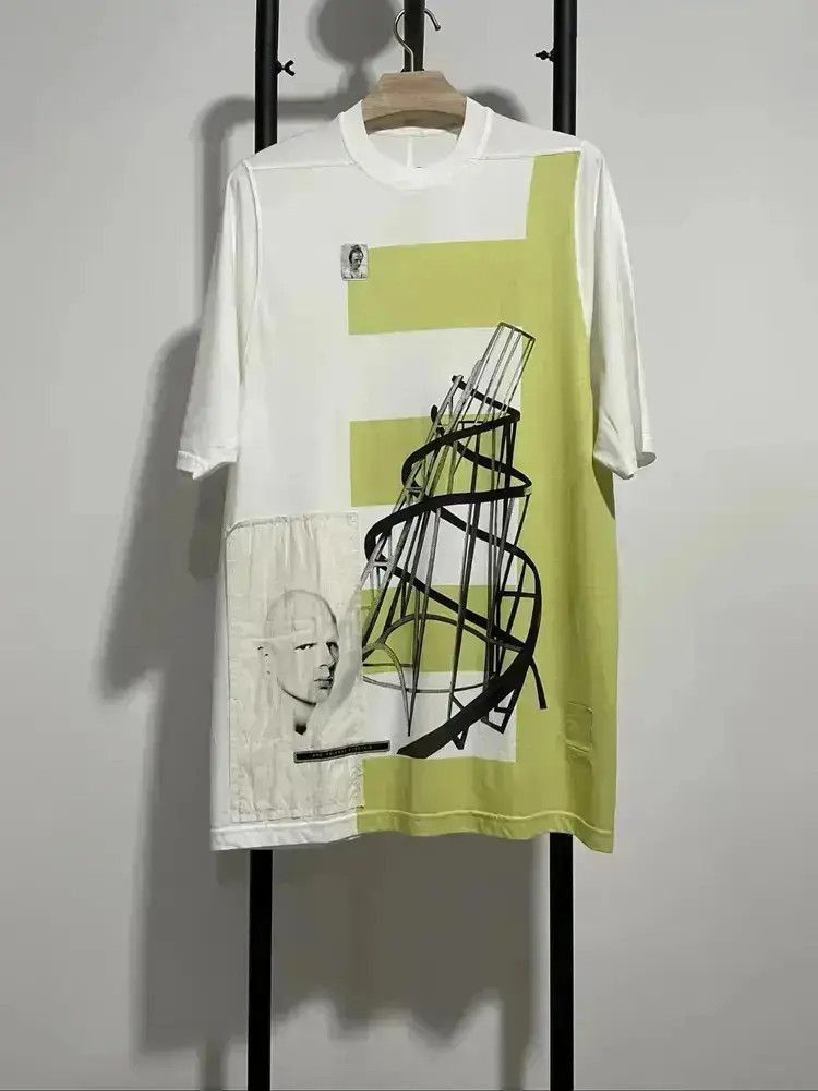 Rick Owens Rick Owens Drkshdw Patches Tee-2507 Size US XS / EU 42 / 0 - 1 Thumbnail