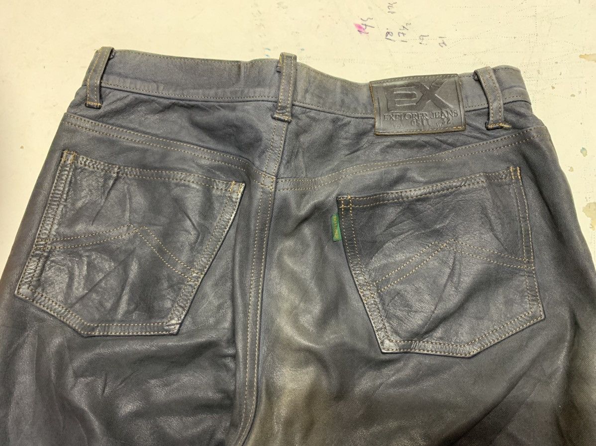Genuine Leather EX explorer jeans KWP LEATHER Size US 32 / EU 48 - 11 Thumbnail