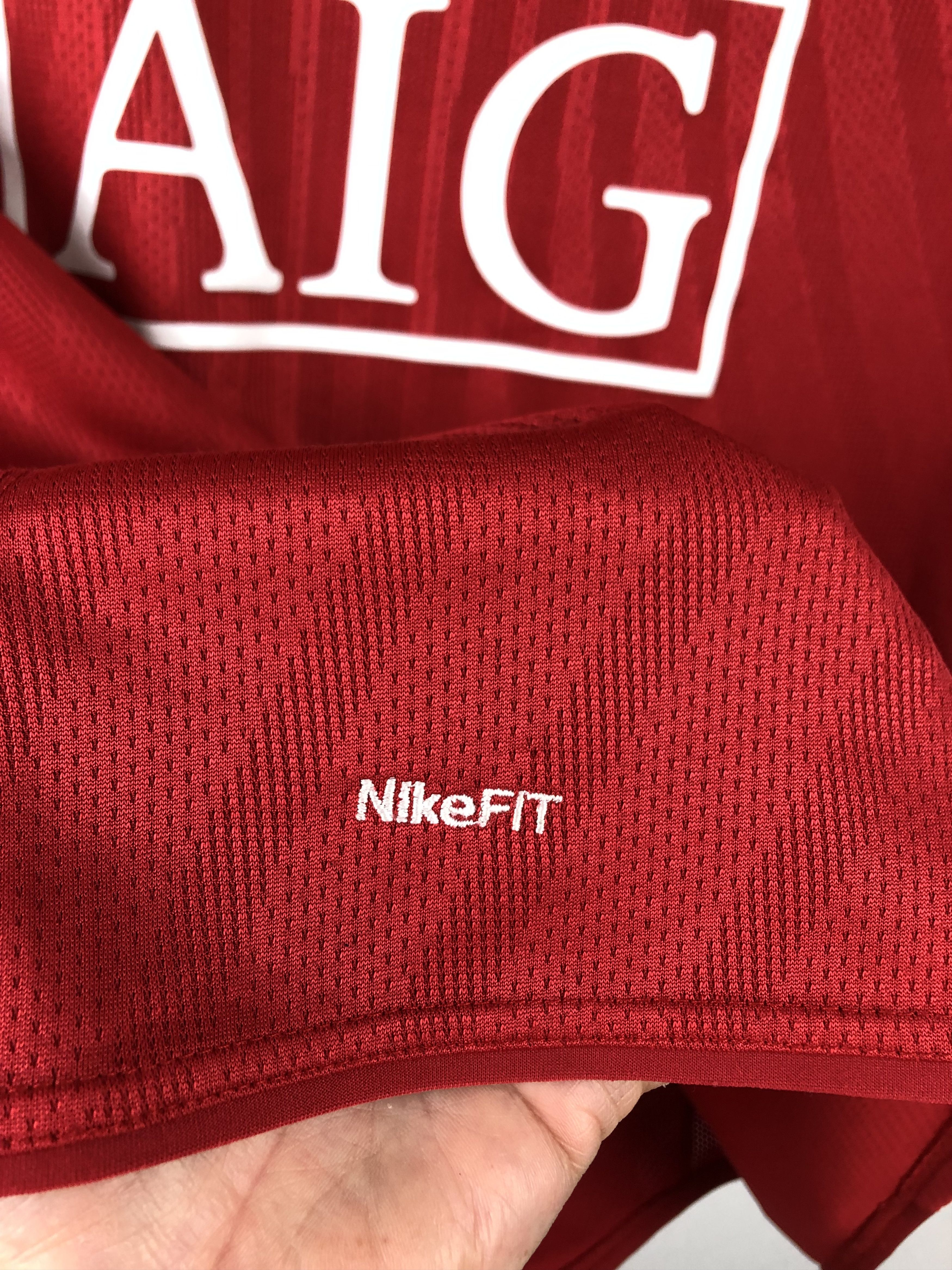 Manchester United football shirt 2007 #10 Rooney Nike Jersey