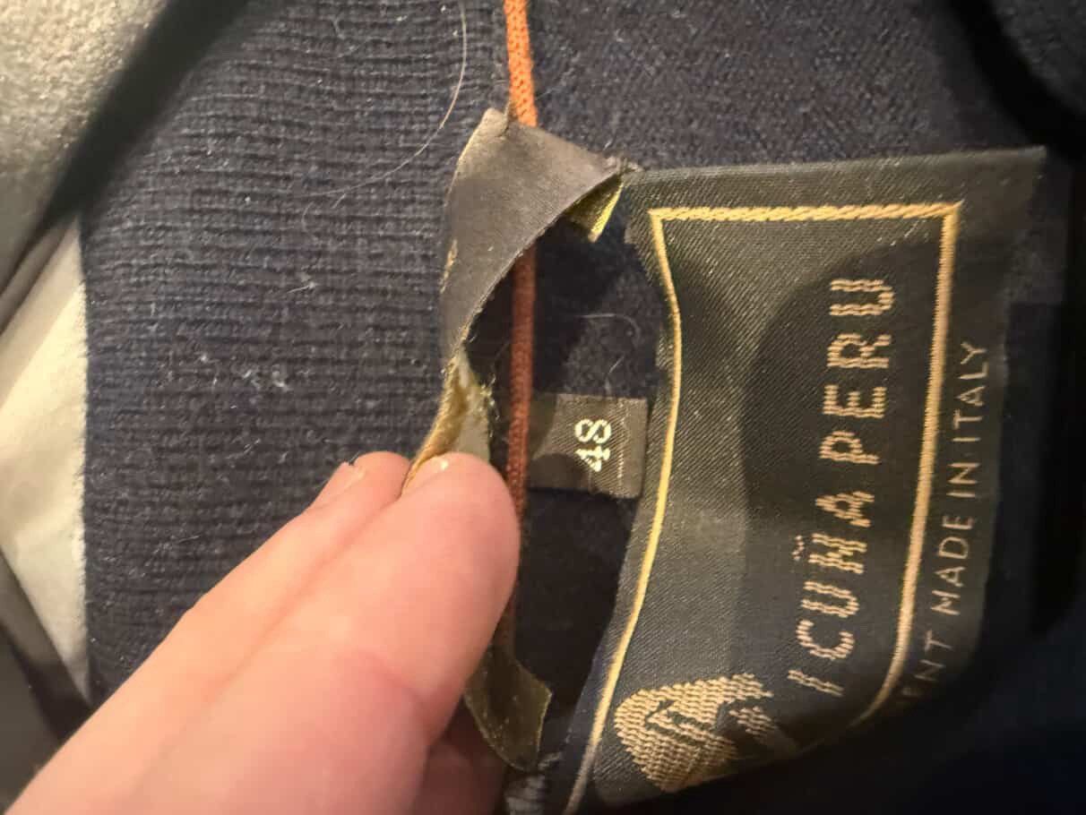 Loro Piana Loro piana navy vicuna polo knit size 48/medium Size US M / EU 48-50 / 2 - 6 Thumbnail