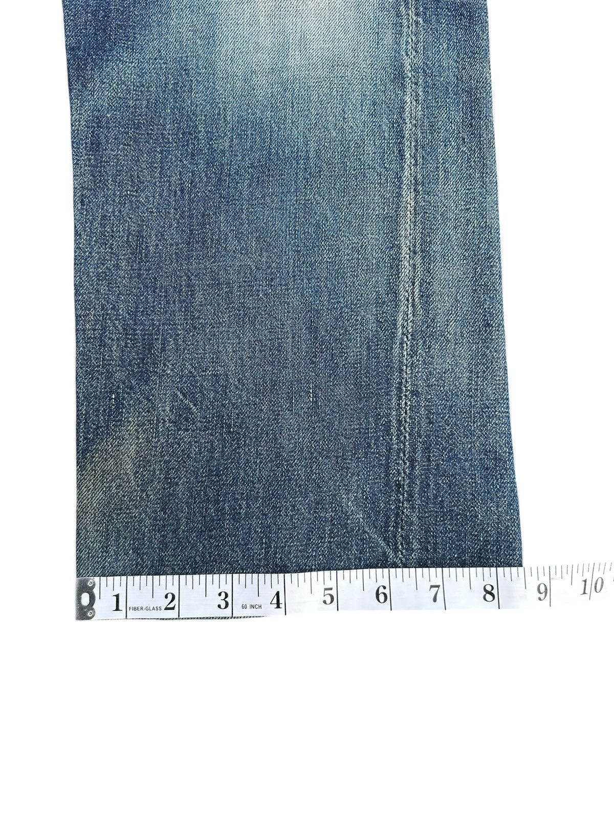 Kapital Vintage Skull Fab Four Selvedge Distressed Denim Jeans Size US 28 / EU 44 - 25 Thumbnail
