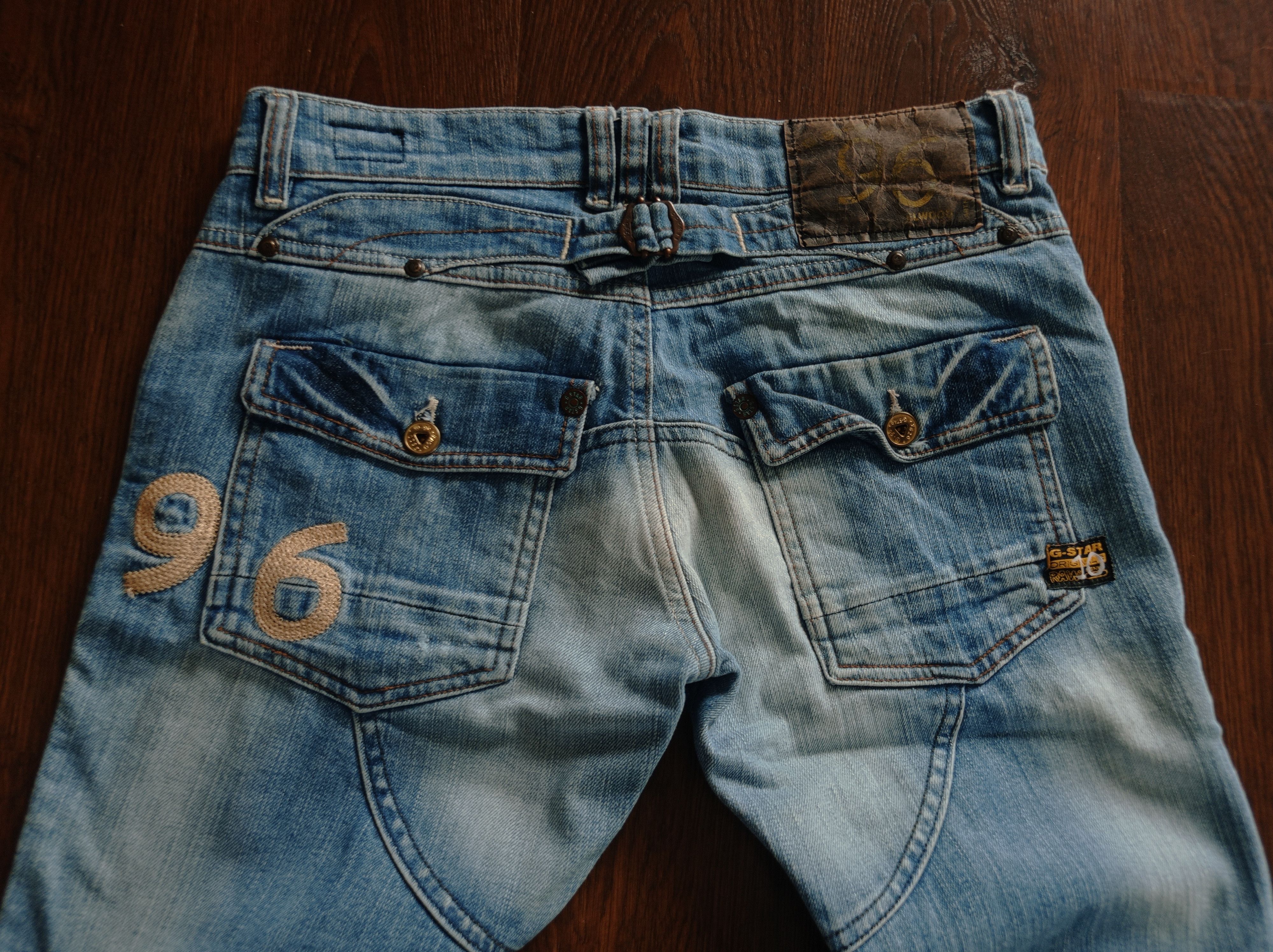 G-Star 🔥G STAR RAW 96 BAGGY LIGHT BLUE FADED🔥 Size US 31 - 2 Thumbnail