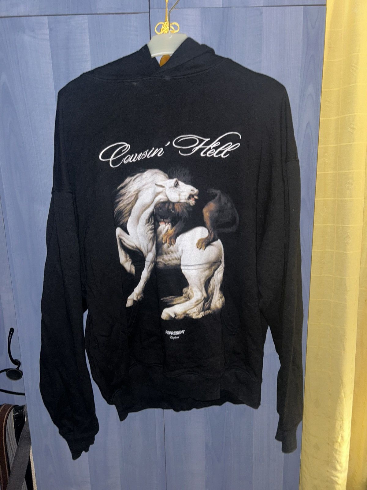 Represent Clo. Represent “Causin’ Hell” Hoodie Size US L / EU 52-54 / 3 - 3 Thumbnail