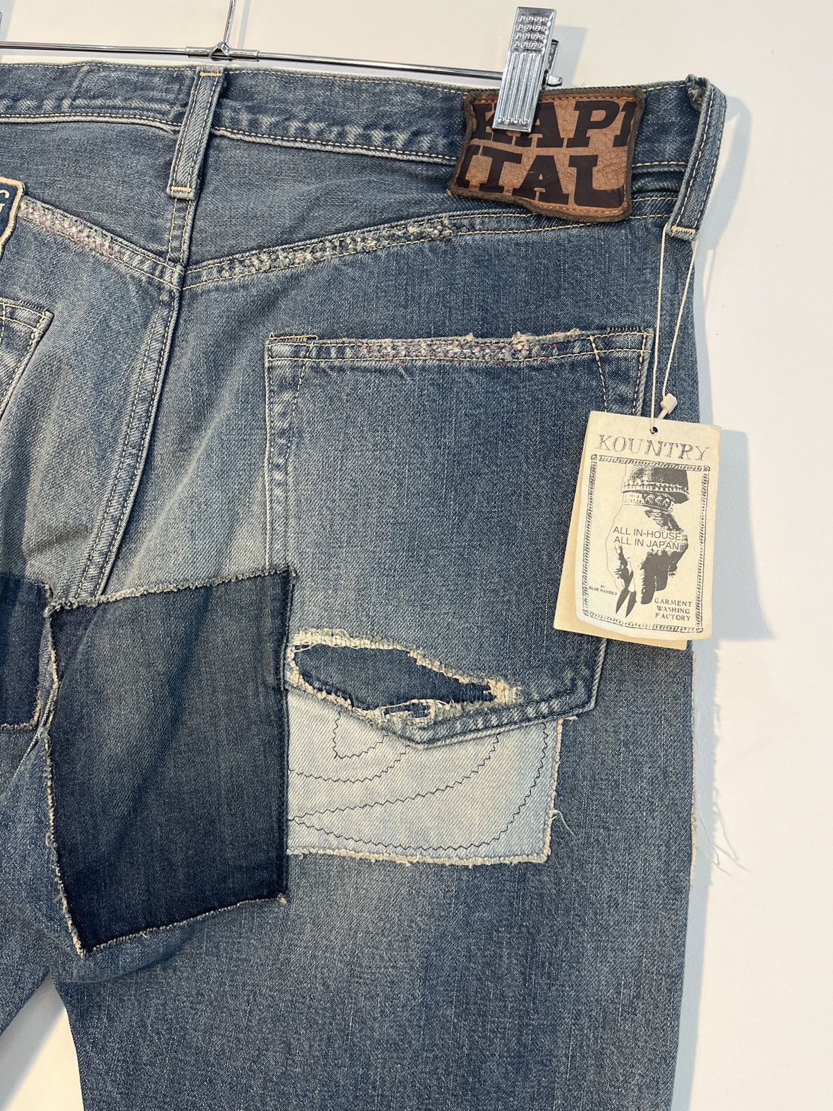 Kapital Kountry Kapital kountry patchwork jeans-34 Size US 34 / EU 50 - 11 Thumbnail