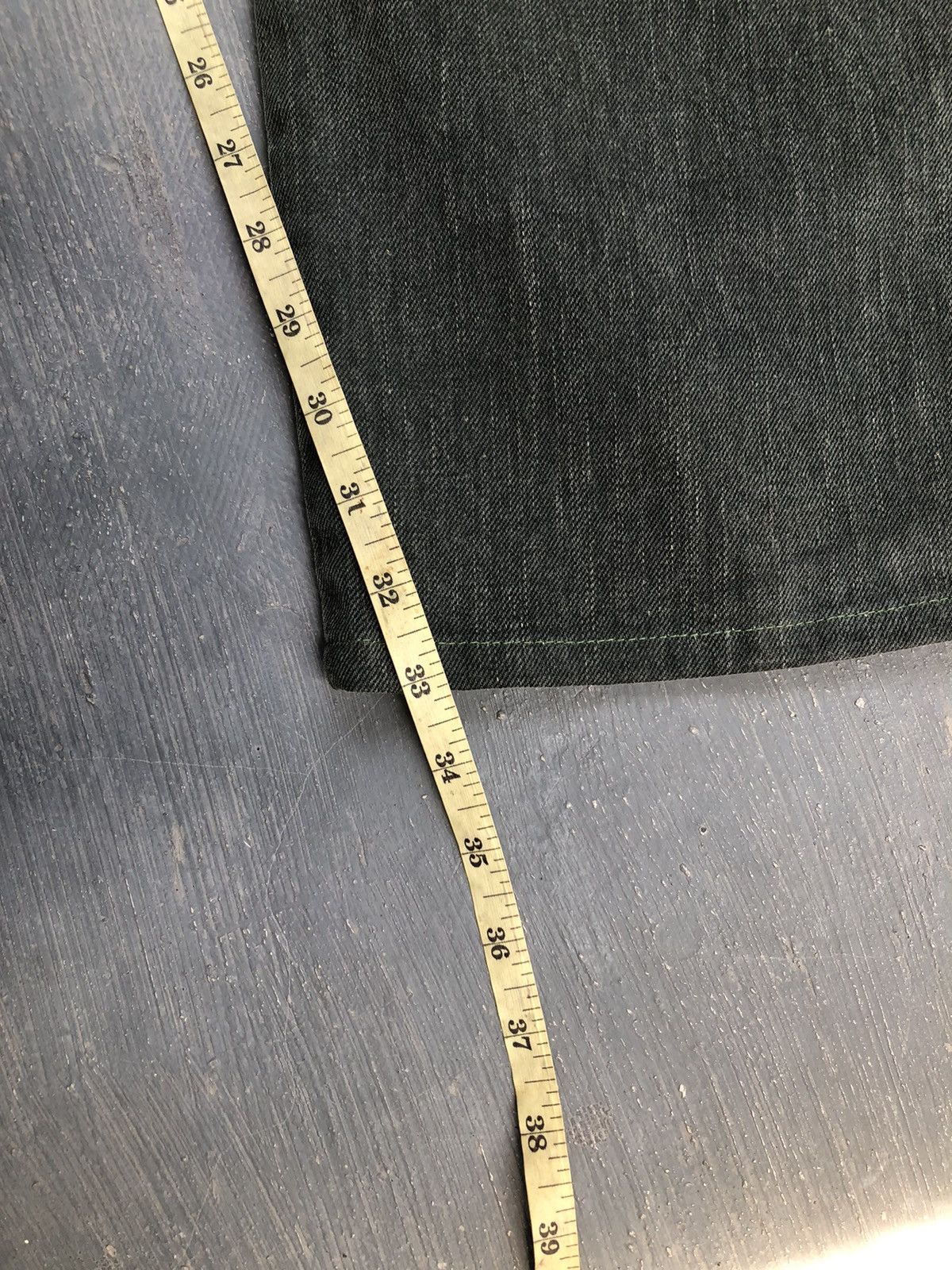 Japanese Brand × Le Grande Bleu (L.G.B.) Cimarron Twisted Flared Denim Size US 30 / EU 46 - 16 Thumbnail