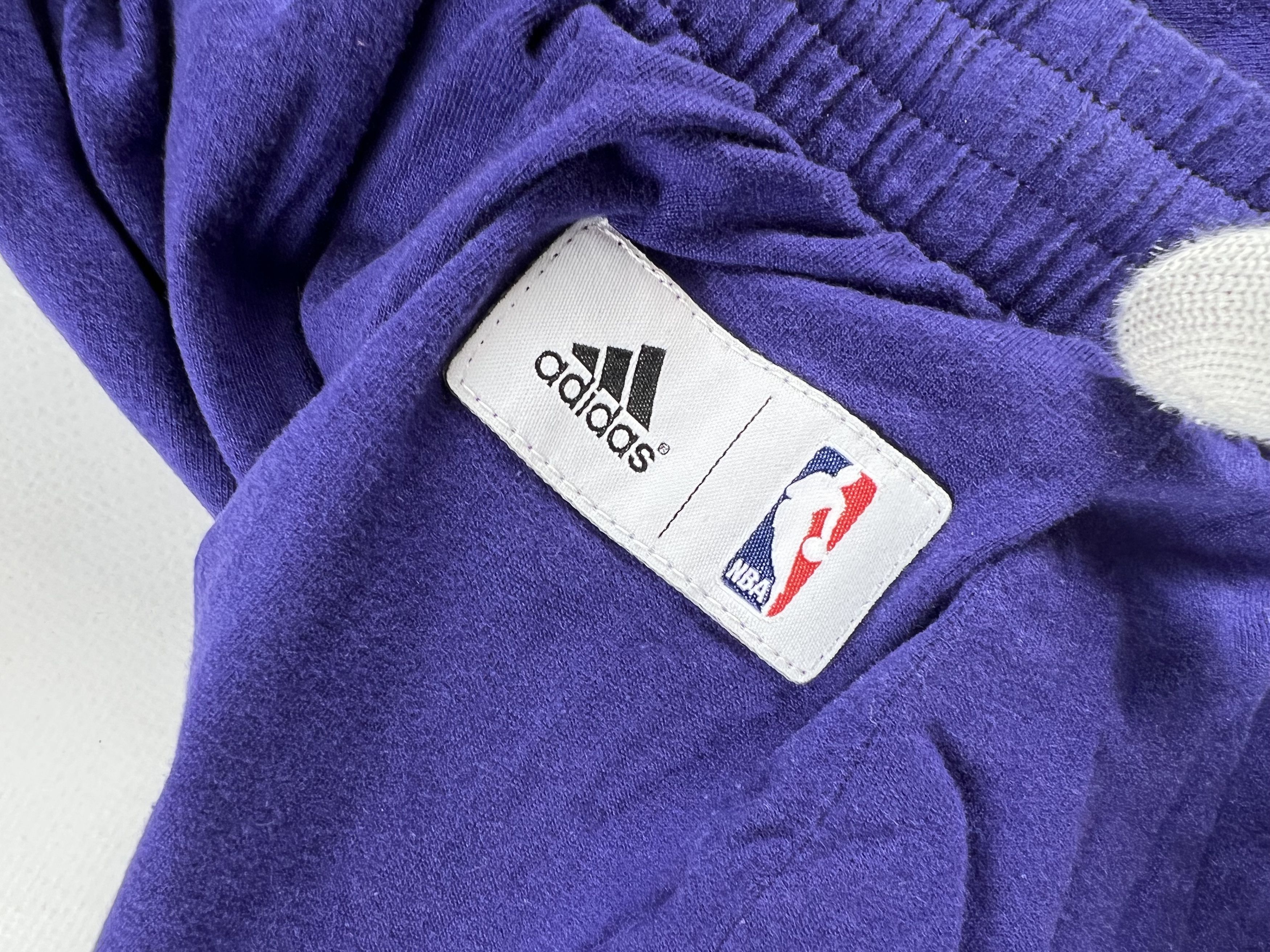 Adidas × NBA Adidas L.A.Lakers Cotton Shorts S Size US 30 / EU 46 - 5 Thumbnail