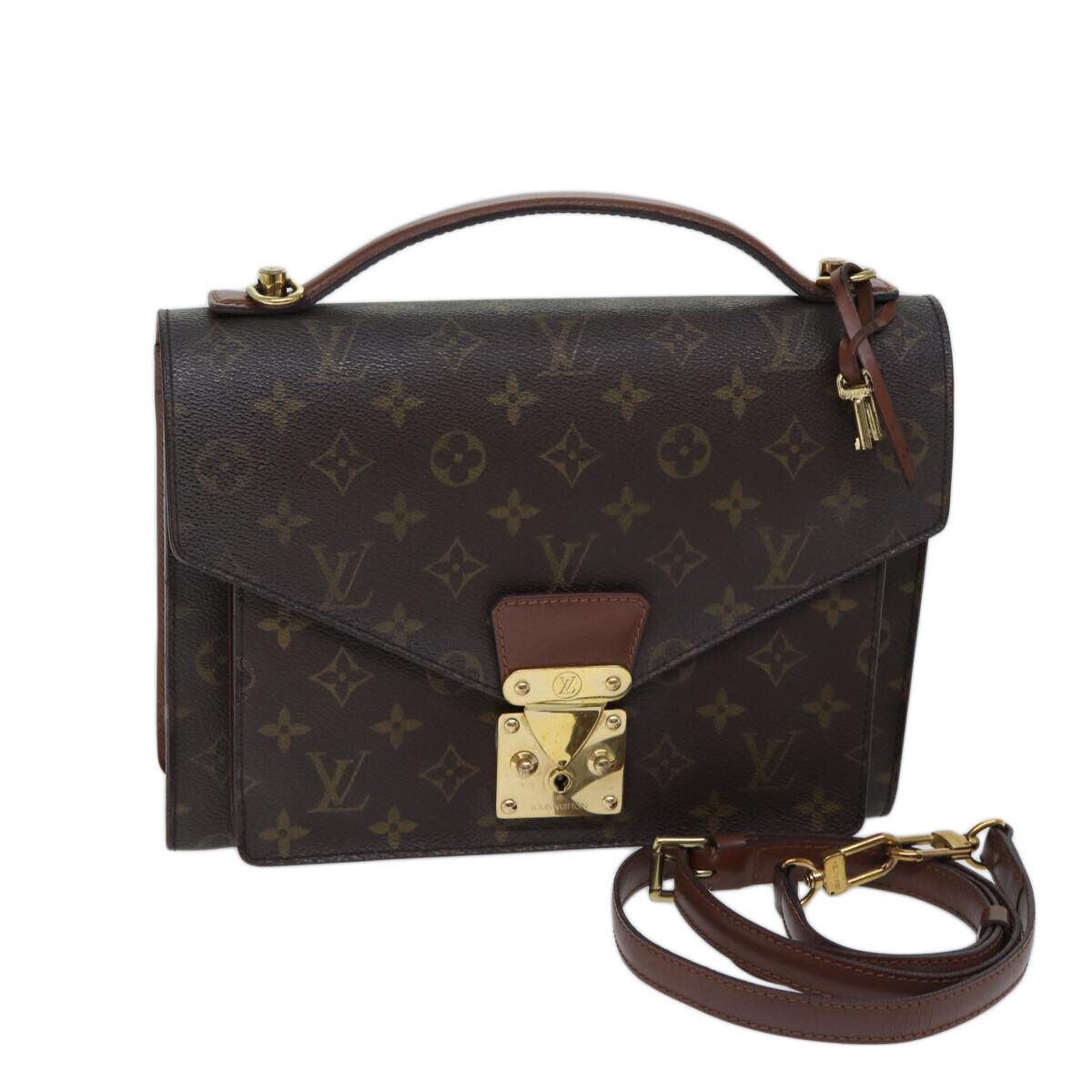 Louis Vuitton LOUIS VUITTON Monogram Monceau 28 Hand Bag 2way Size ONE SIZE - 1 Thumbnail