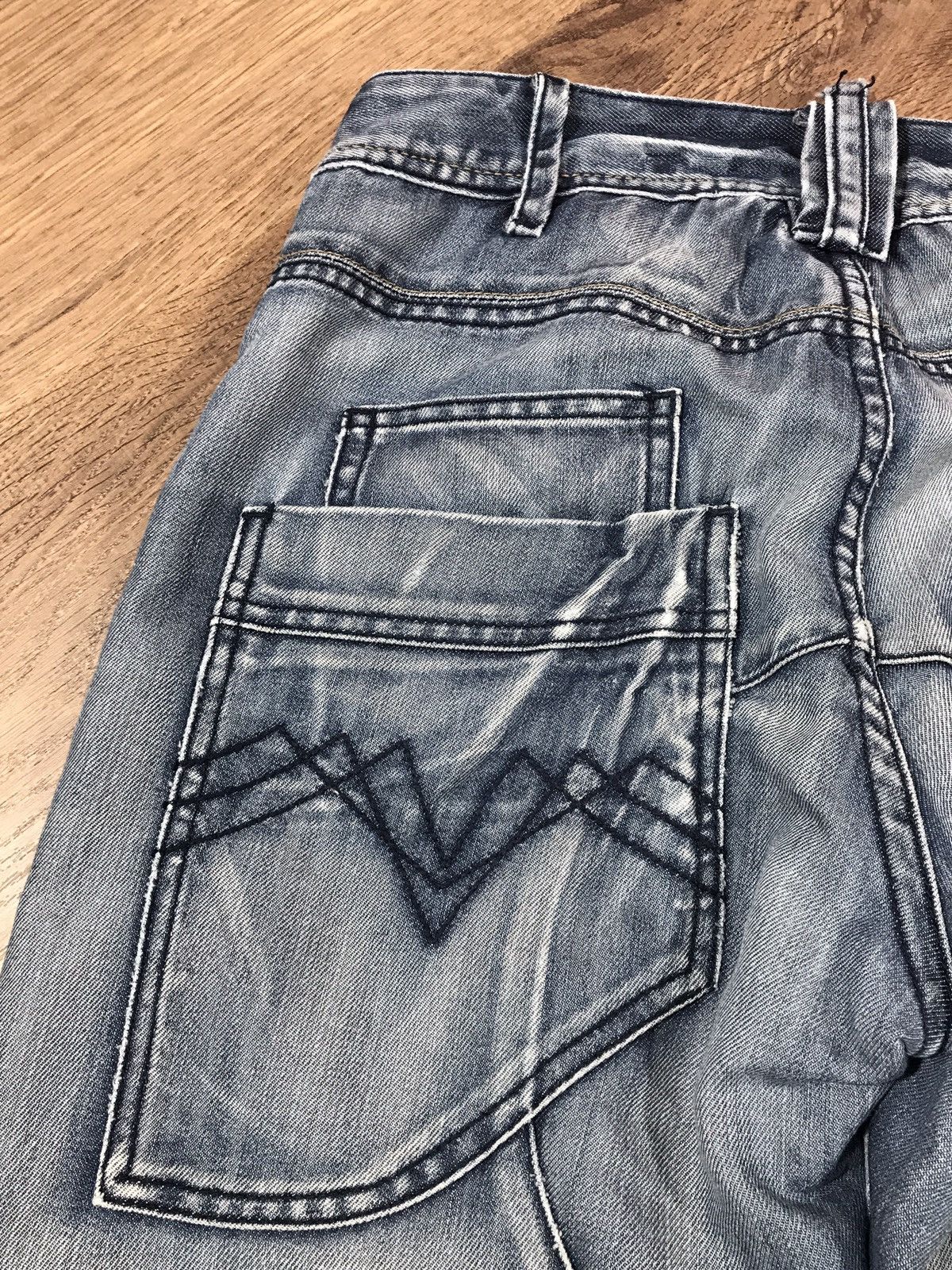 Japanese Brand × Vintage Vintage Distressed Denim Pants Jeans Size US 31 - 10 Thumbnail