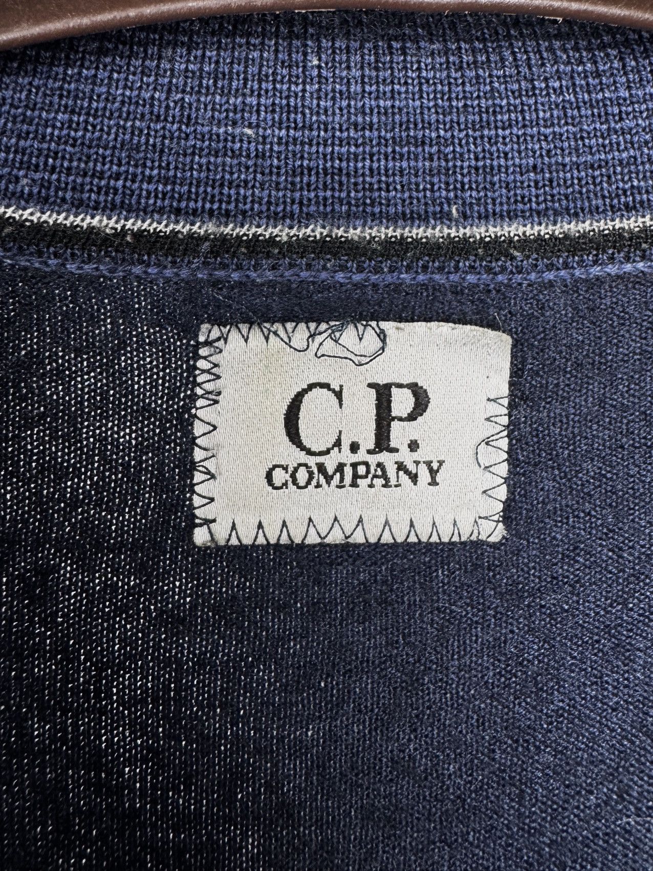 C.P. Company C.P. Company blue knitted 1/4 zip pullover japan sweater Size US S / EU 44-46 / 1 - 11 Thumbnail