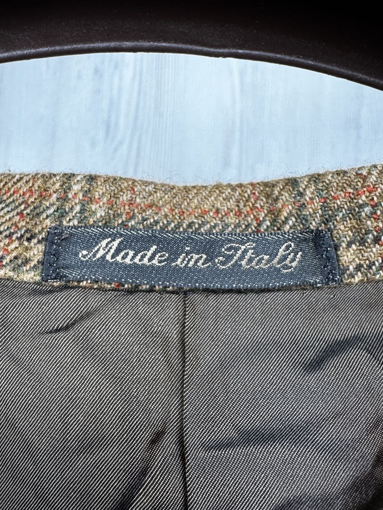 Pal Zileri Pal Zileri brown checkered cashmere linen blend blazer Size 40R - 10 Thumbnail