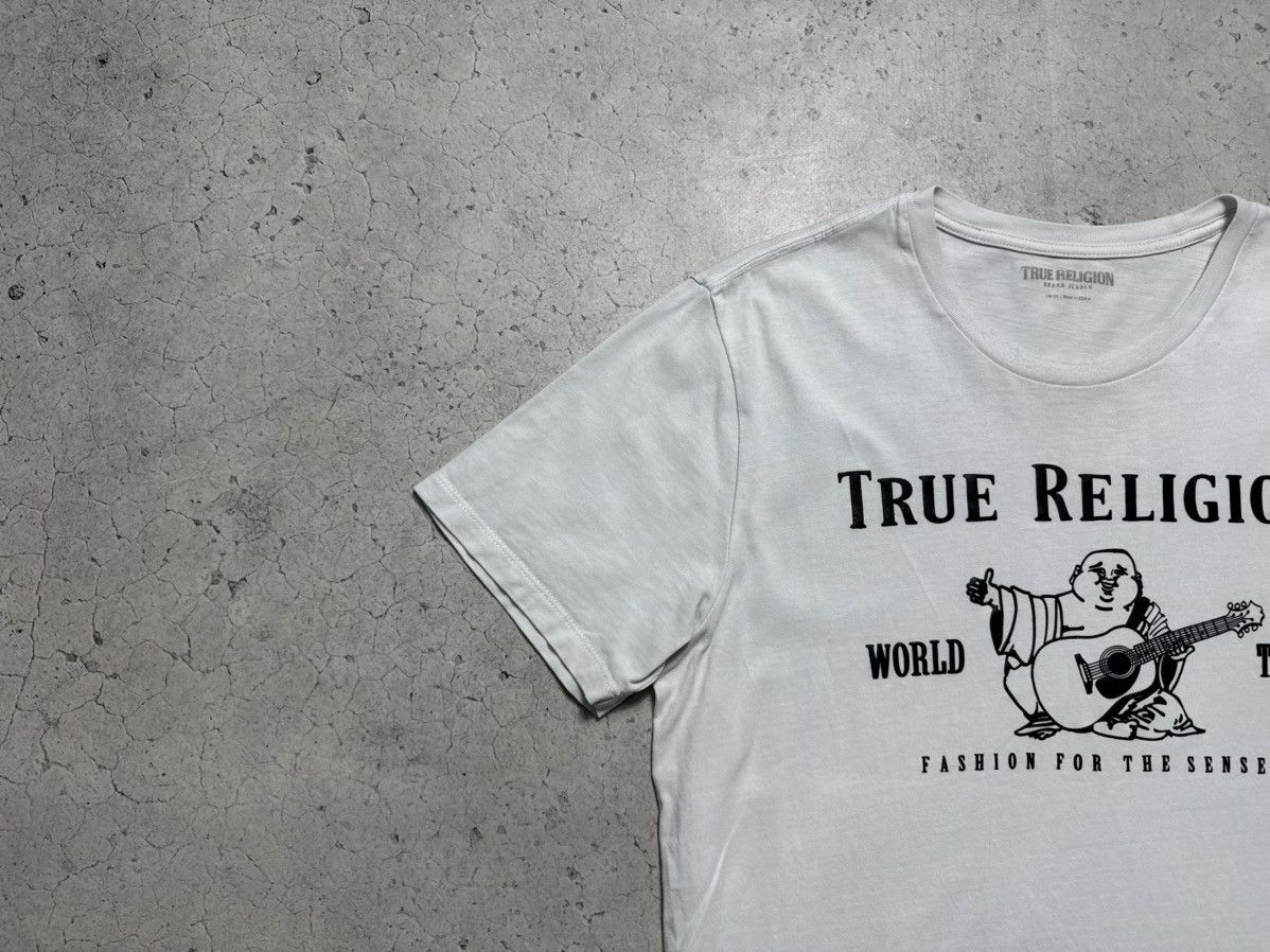 True Religion True Religion Buddha Big Logo T-Shirt White Size US L / EU 52-54 / 3 - 4 Thumbnail