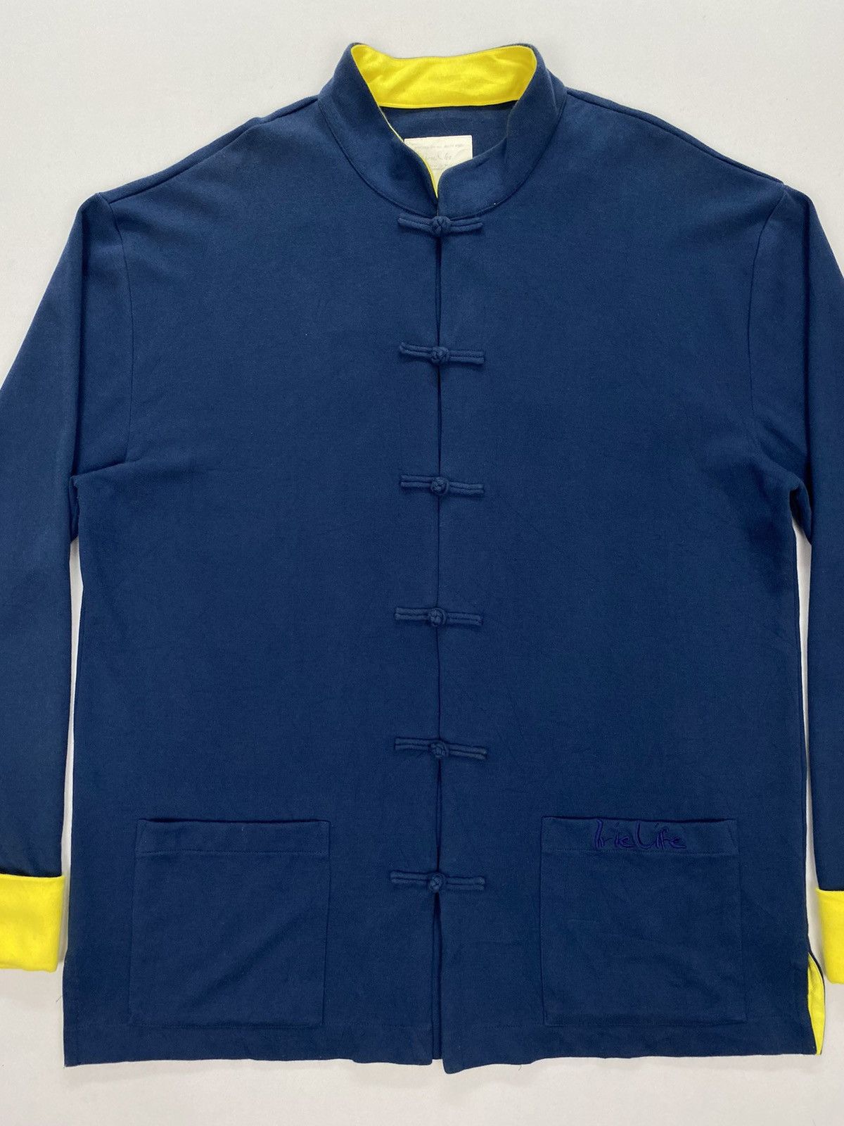 Japanese Brand Irie Life Mandarin Collar Sweater Size US L / EU 52-54 / 3 - 3 Thumbnail