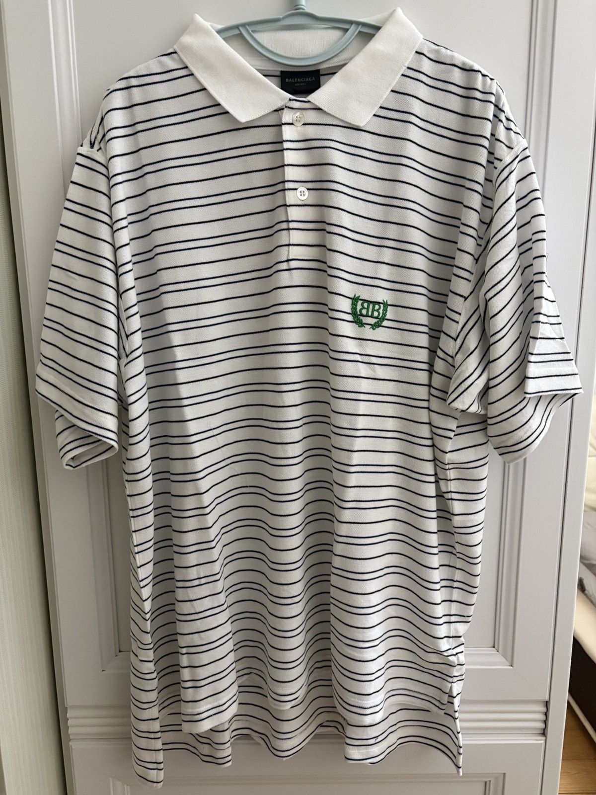 SS25 BB Logo Polo Stripe T-shirt