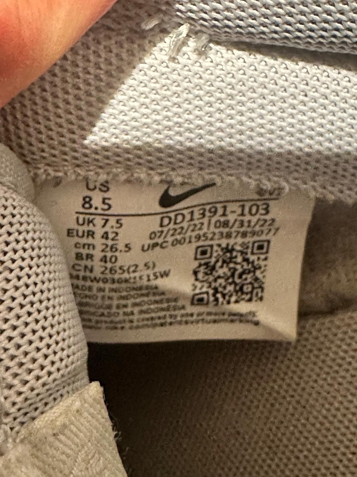 Nike Nike Dunk Low "Great Fog" Size US 8.5 / EU 41-42 - 9 Thumbnail