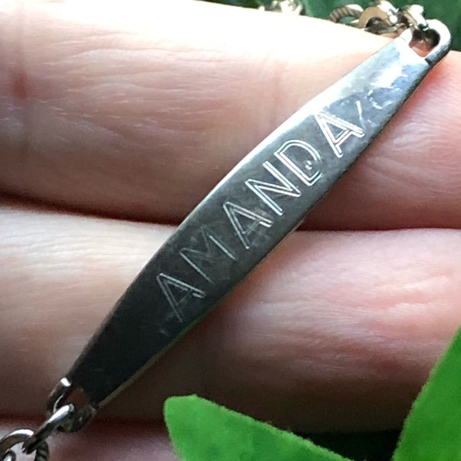 Vintage Vintage Speidel silver plated double chain “AMANDA” bracelet Size ONE SIZE - 5 Thumbnail